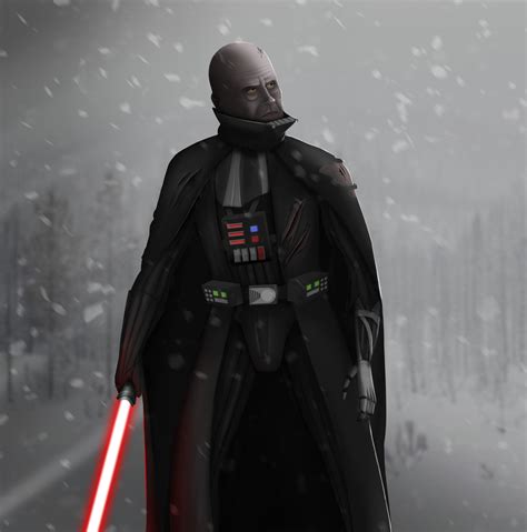 Star Wars Darth Vader Look Like Without Helmet Survive