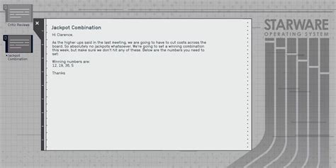 Starfield Almagest Jackpot Combination Numbers How To Find