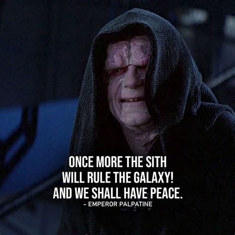 Star Wars Emperor Palpatine Quotes Best Memorable