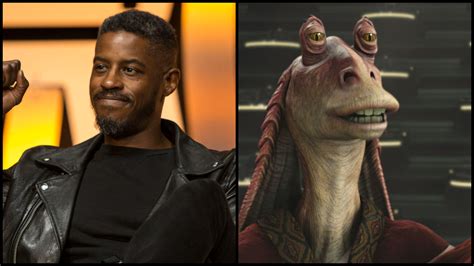 Star Wars Jar Jar Actor Ahmed Best Jedi Knight Comic