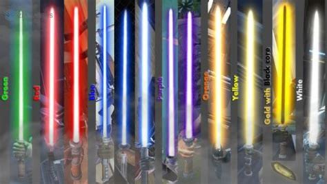 Star Wars Rarest Lightsaber Color