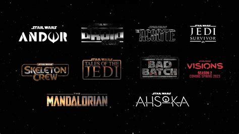 Star Wars Upcomng Tv Shows Release Dates