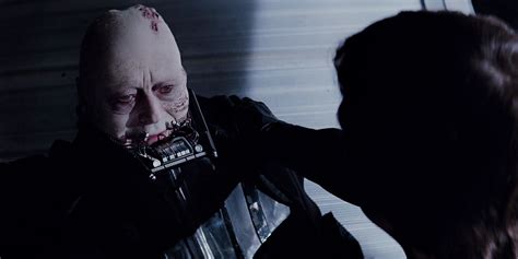 Star Wars What Happens Darth Vader No Helmet