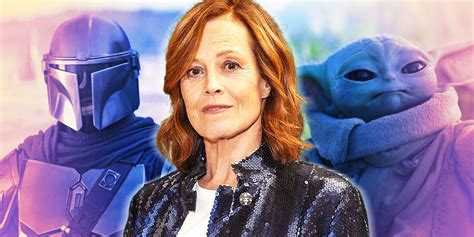 Star Wars Sigourney Weaver Mandalorian And Grogu Changes