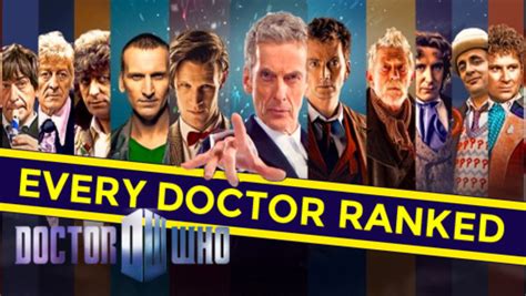 Doctor Who Doctors Ranked