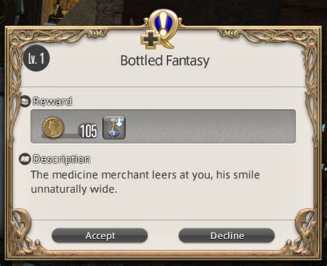 Ffxiv Patch 7 1 Free Phial Of Fantasia