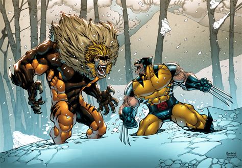 Wolverine Sabretooth Brothers Marvel Comics