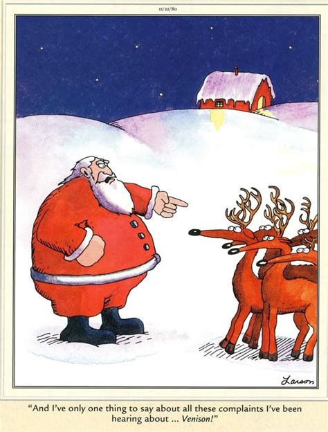 Far Side Comics Christmas Gary Larson Funniest