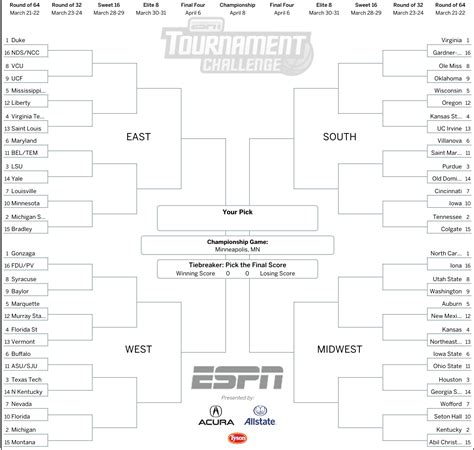 Bracket March Madness Bracket March Madness Your Guide To Conquering The Tournament