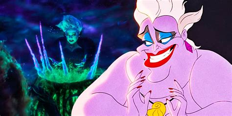 Little Mermaid Disney Movie Ursula Banished Reason