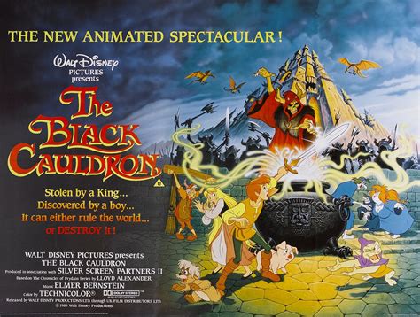 Black Cauldron Disney Remake First Horror Movie
