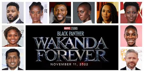 Black Panther Wakanda Forever Cast Characters Guide