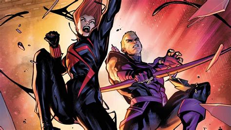 Black Widow Hawkeye 1 Preview New Venom Powers