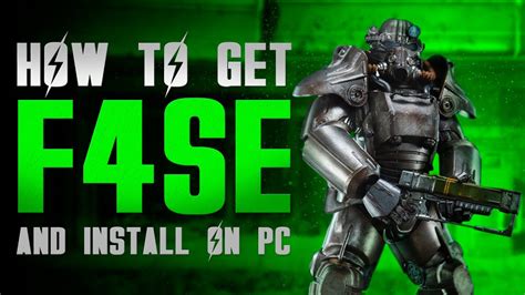 Fallout 4 How To Install Use F4se