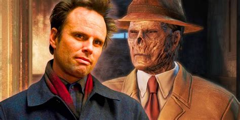 Fallout Ghoul Walton Goggins Character Video Game Connection