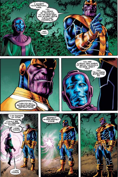 Kang Vs Thanos Who More Powerful Marvel Comics