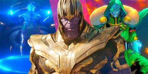 Kang Thanos Doctor Doom Mcu Comparison
